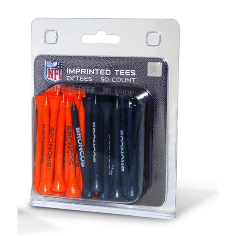 Denver Broncos NFL 50 imprinted tee pack