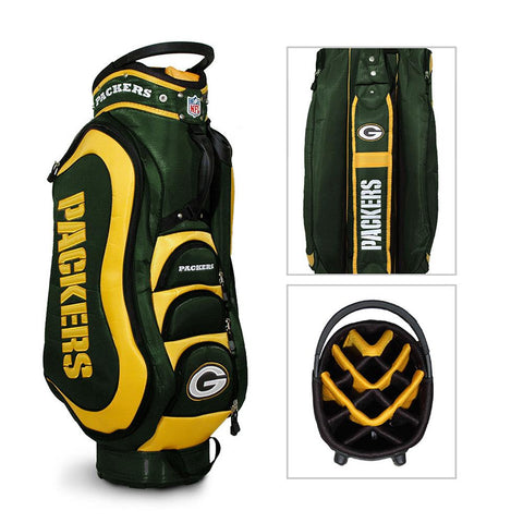 Green Bay Packers NFL Cart Bag - 14 way Medalist