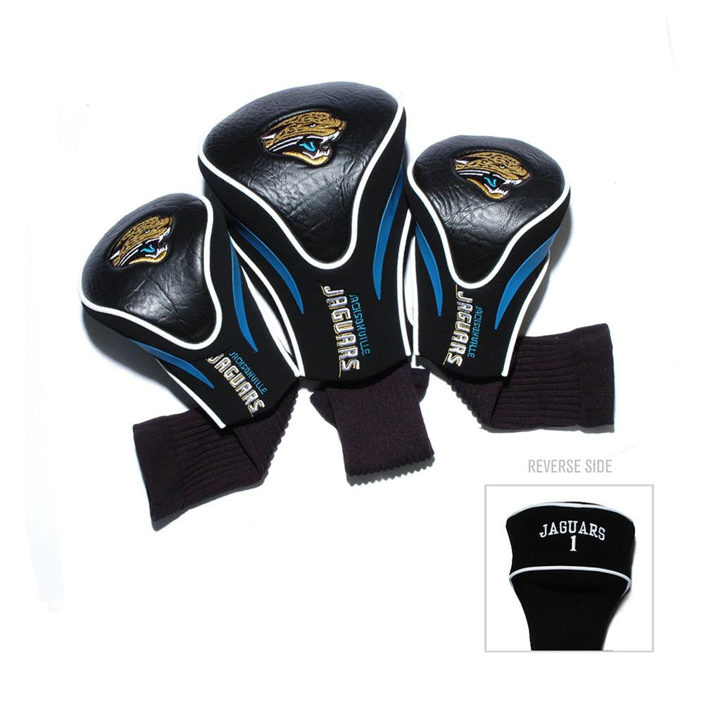 Jacksonville Jaguars NFL 3 Pack Contour Fit Headcover