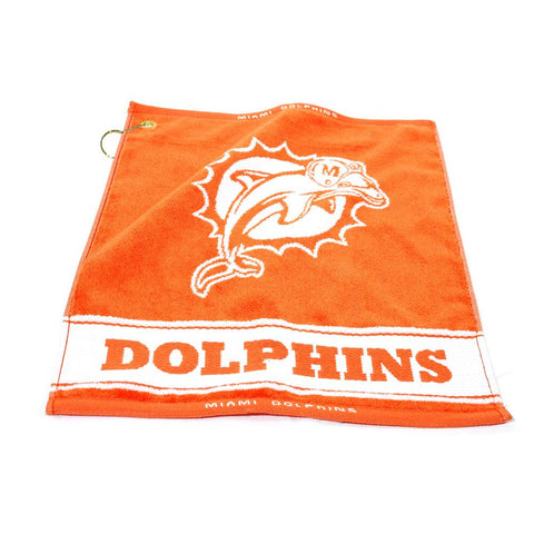 Miami Dolphins NFL Woven Golf Towel
