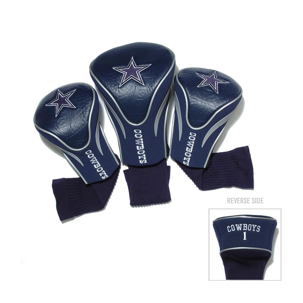 Dallas Cowboys NFL 3 Pack Contour Fit Headcover