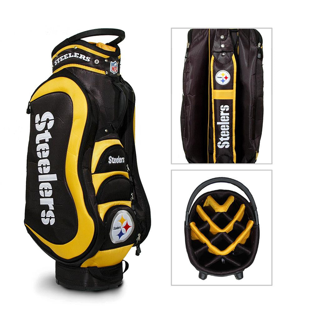 Pittsburgh Steelers NFL Cart Bag - 14 way Medalist