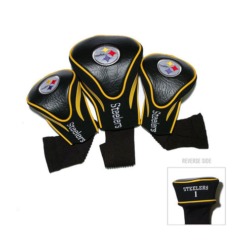 Pittsburgh Steelers NFL 3 Pack Contour Fit Headcover