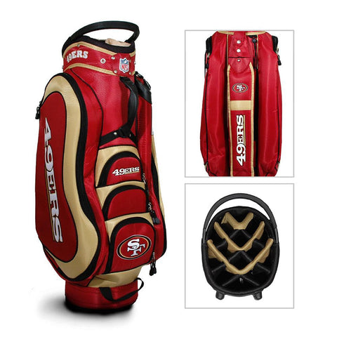 San Francisco 49ers NFL Cart Bag - 14 way Medalist