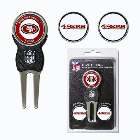 San Francisco 49ers NFL Divot Tool Pack w-Signature tool