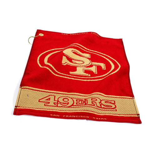 San Francisco 49ers NFL Woven Golf Towel