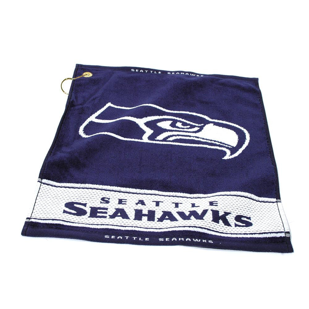 Seattle Seahawks NFL Woven Golf Towel