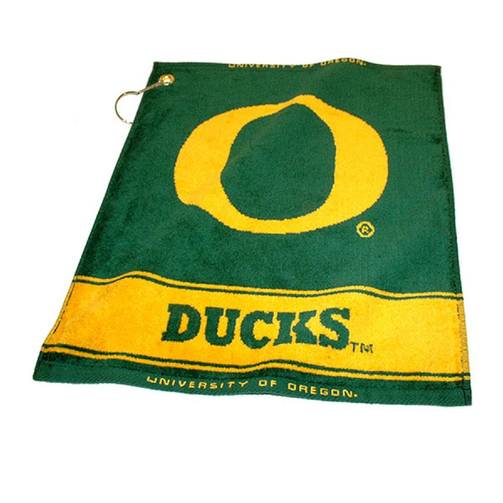 Oregon Ducks NCAA Woven Golf Towel