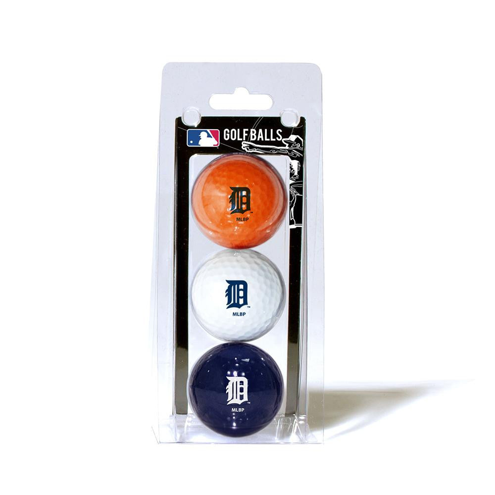 Detroit Tigers MLB 3 Ball Pack