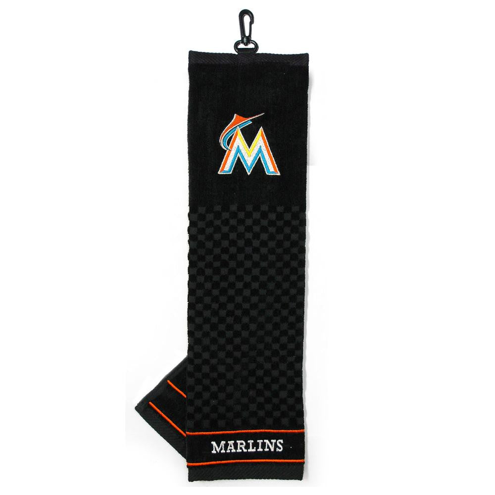 Miami Marlins MLB Embroidered Towel