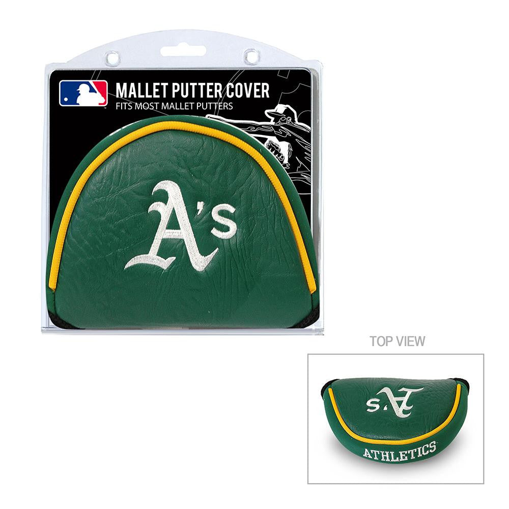 Oakland Athletics MLB Mallet Putter Cover