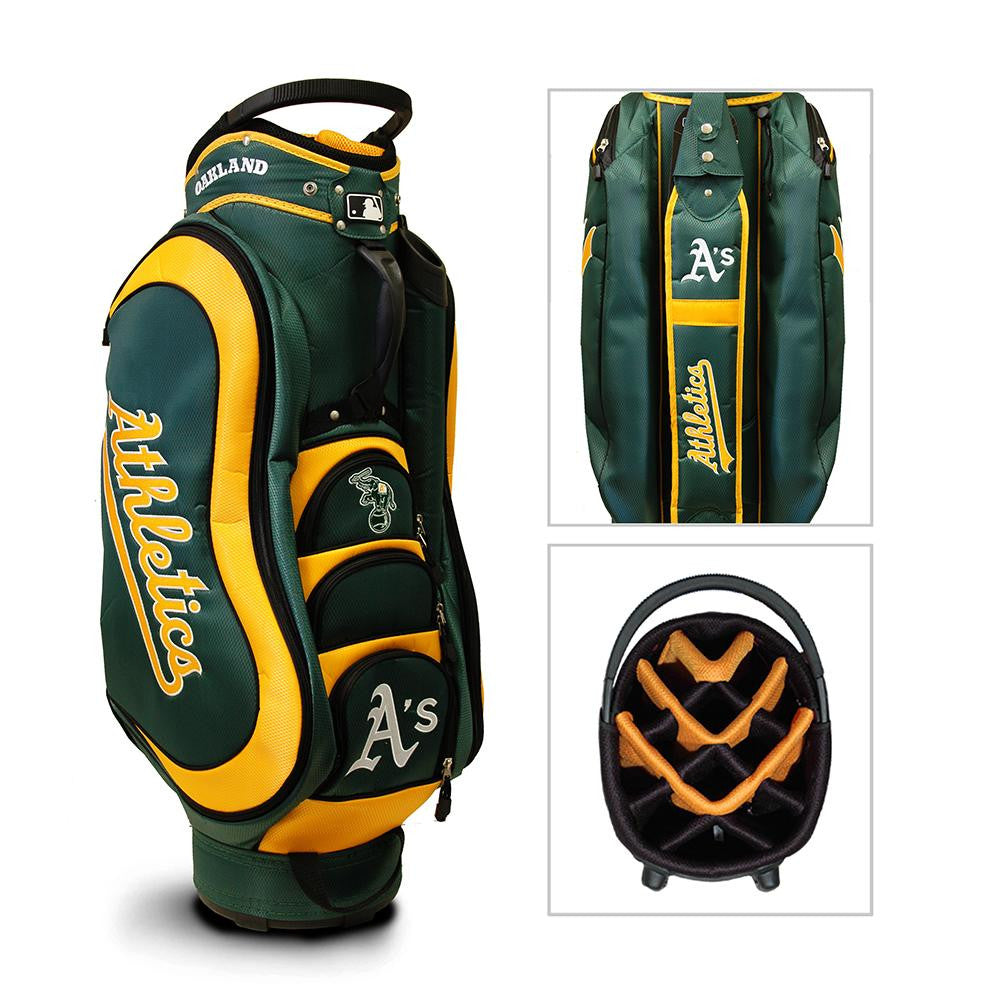 Oakland Athletics MLB Cart Bag - 14 way Medalist