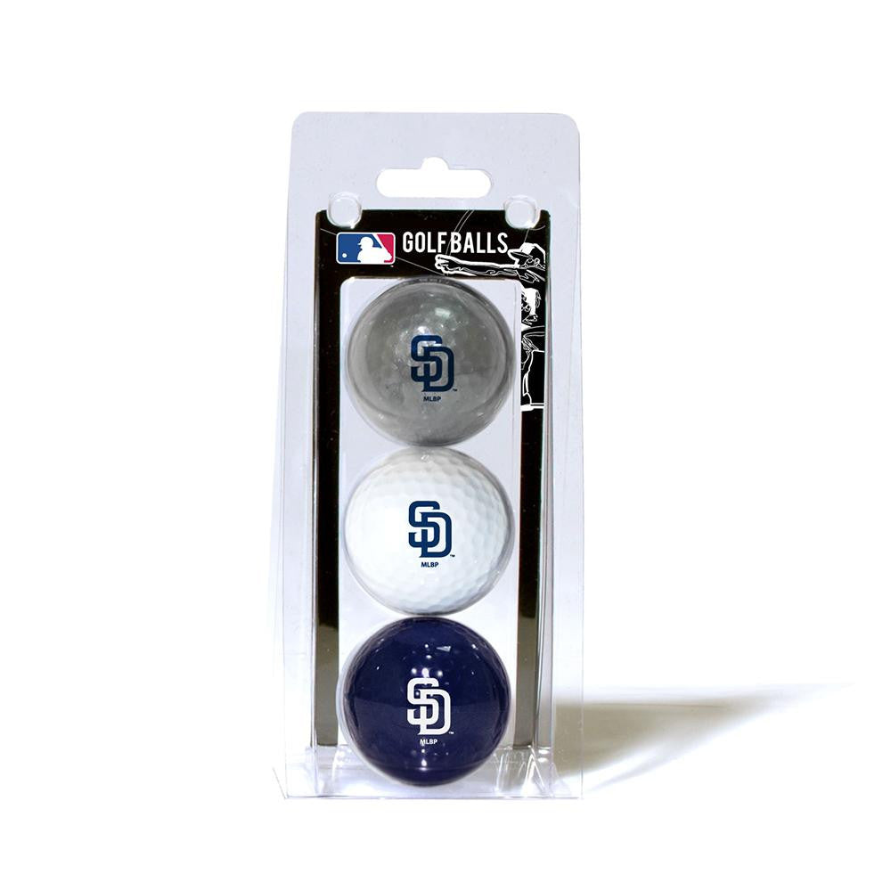 San Diego Padres MLB 3 Ball Pack