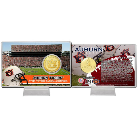 Auburn University  Bronze Coin Card