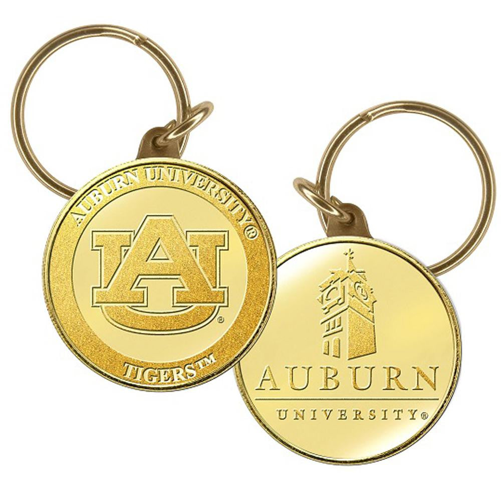 Auburn University Bronze Coin Keychain