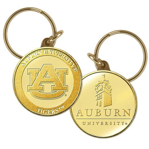 Auburn University Bronze Coin Keychain