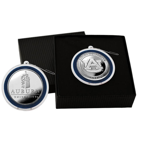 Auburn Universitysilver Coin Ornament