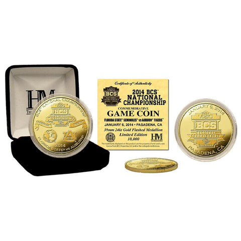 2014 BCS National Championship Gold Mint Coin