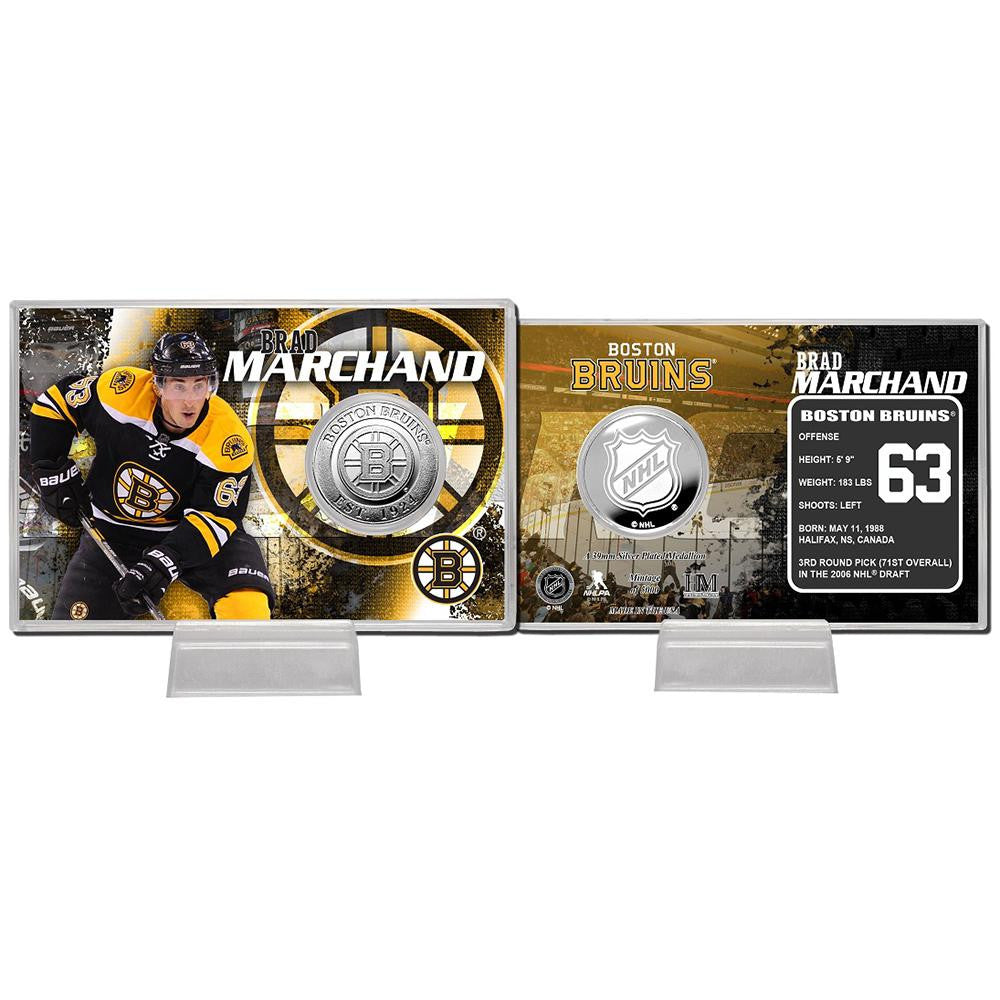 Brad Marchand Silver Coin Card