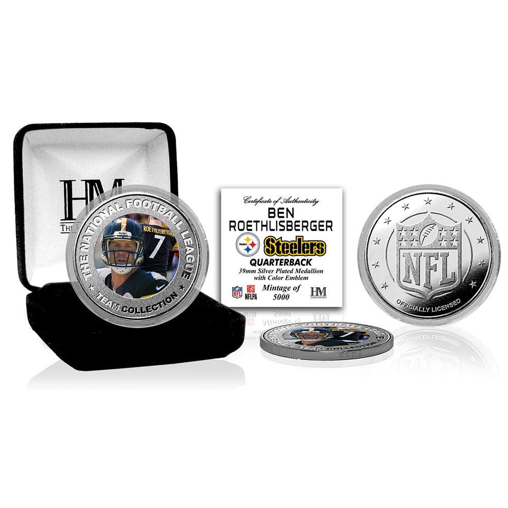 Ben Roethlisberger Silver Color Coin