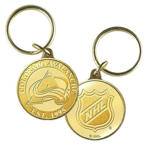 Colorado Avalanche NHL Colorado Avalanche Bronze Coin Keychain