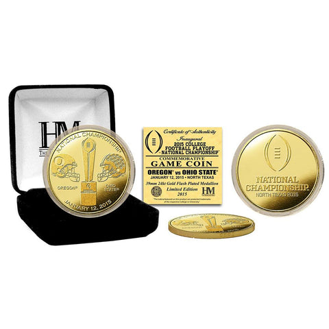 2015 College Football National Championship Gold Mint Coin