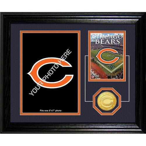 Chicago Bears Framed Memories Desktop Photo Mint