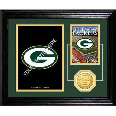 Green Bay Packers Framed Memories Desktop Photo Mint