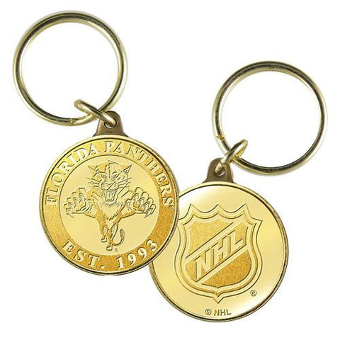 Florida Panthers NHL Florida Panthers Bronze Coin Keychain