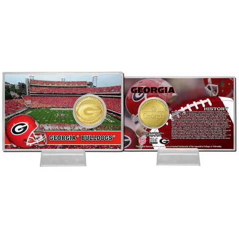 University of Georgia Bronze Coin Card