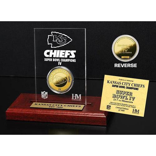 Kansas City Chiefs SB Champs Etched Acrylic