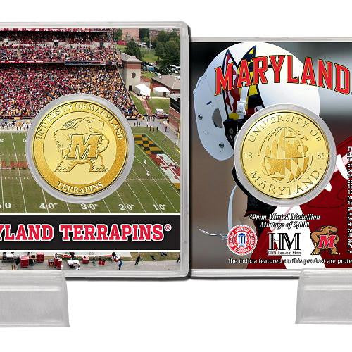 University of Maryland Bronze Coin Card