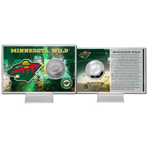 Minnesota Wild NHL Minnesota Wild Silver Coin Card