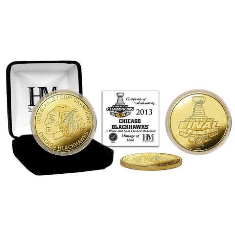 2013 Stanley Cup Champs Gold Coin