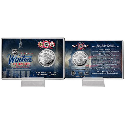 2015 Winter Classic Silver Coin Card