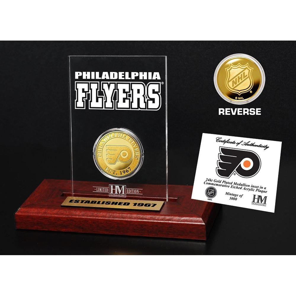 Philadelphia Flyers Etched Acrylic Desktop
