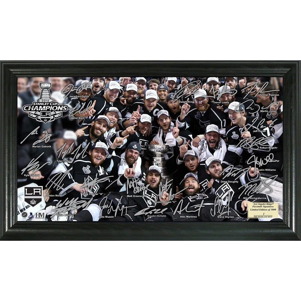 LA Kings 2014 Stanley Cup Champions inTraditionin Signature Rink
