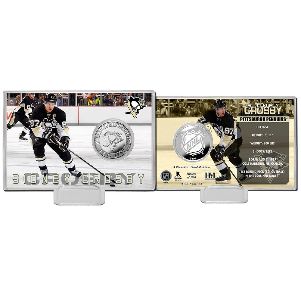 Sidney Crosby Silver Coin Card