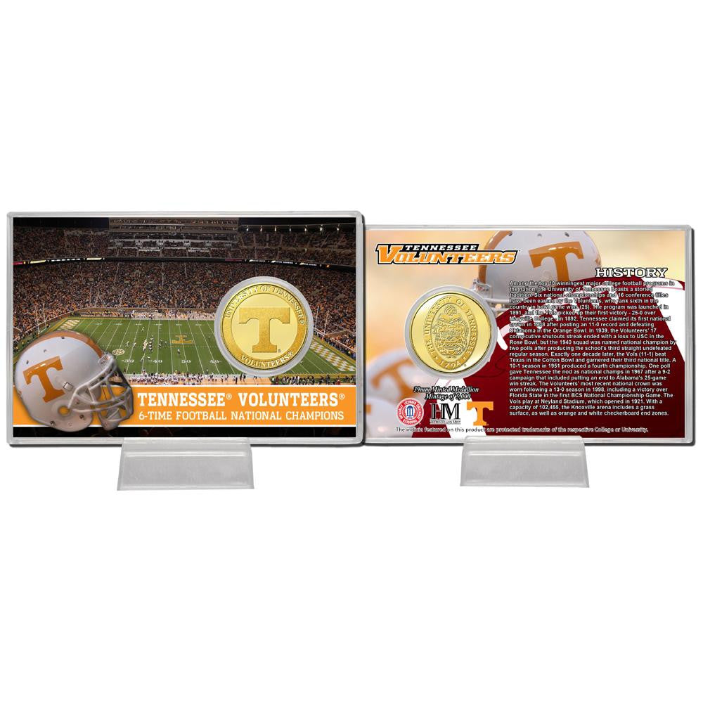 University of Tennessee Bronze Coin Card