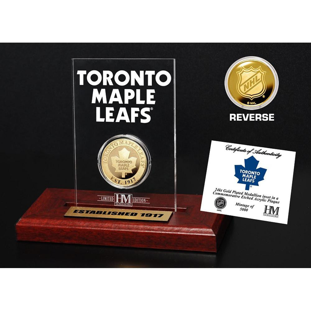 Toronto Maple Leafs  Etched Acrylic Desktop