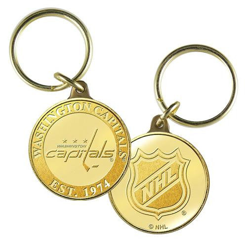 Washington Capitals NHL Washington Capitals Bronze Coin Keychain