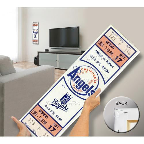 Reggie Jackson 500 Home Run Mega Ticket - Anaheim Angels