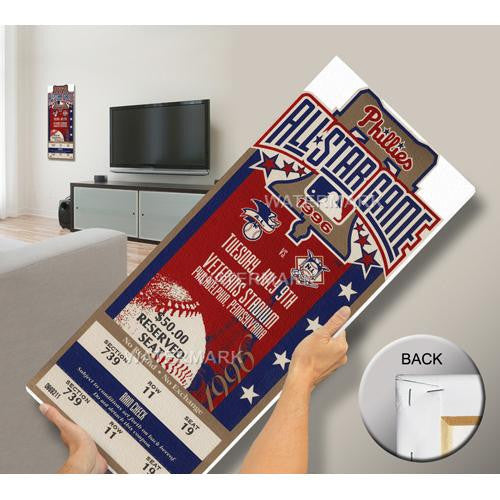 1996 MLB All-Star Game Mega Ticket - Phillies Host