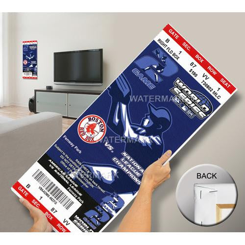 2004 World Series Mega Ticket - Boston Red Sox