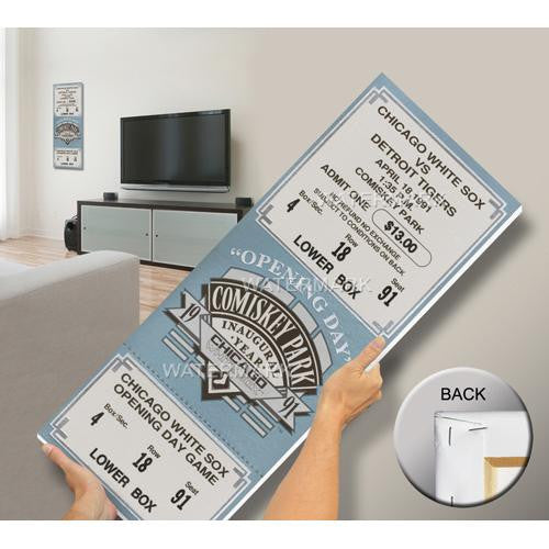Comiskey Park Inaugural Game Mega Ticket - Chicago White Sox