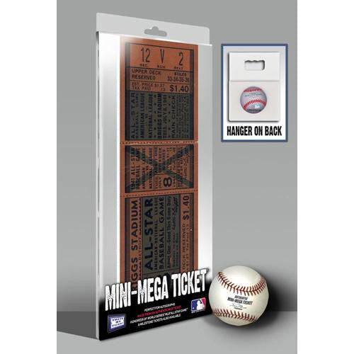 1941 MLB All-Star Game Mini-Mega Ticket - Detroit Tigers