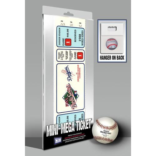 1988 World Series Mini-Mega Ticket - Los Angeles Dodgers