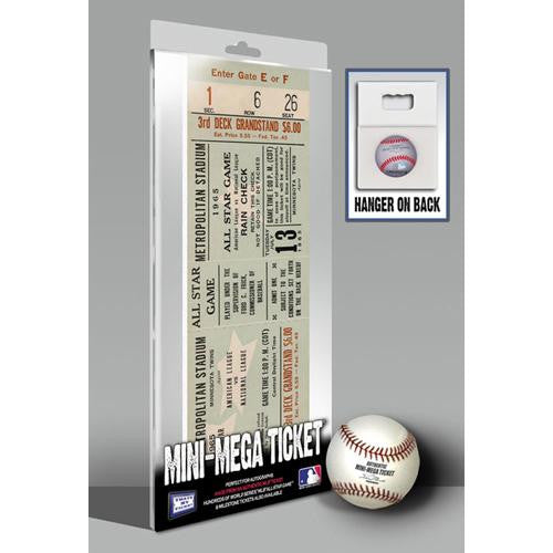 1965 MLB All-Star Game Mini-Mega Ticket - Minnesota Twins