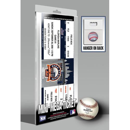 Final Game at Shea Stadium Mini-Mega Ticket - New York Mets
