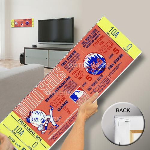 1969 World Series Mega Ticket - New York Mets